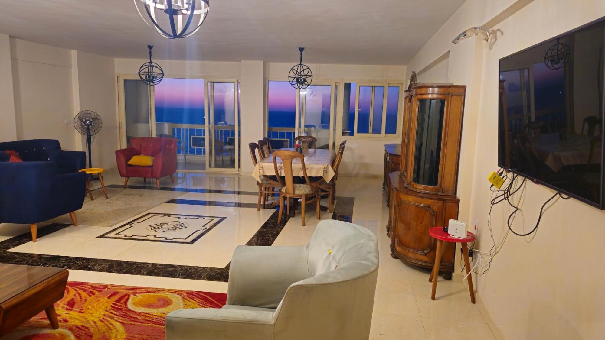 Alex Sea View Apartment - Families Only 亚历山大港 外观 照片