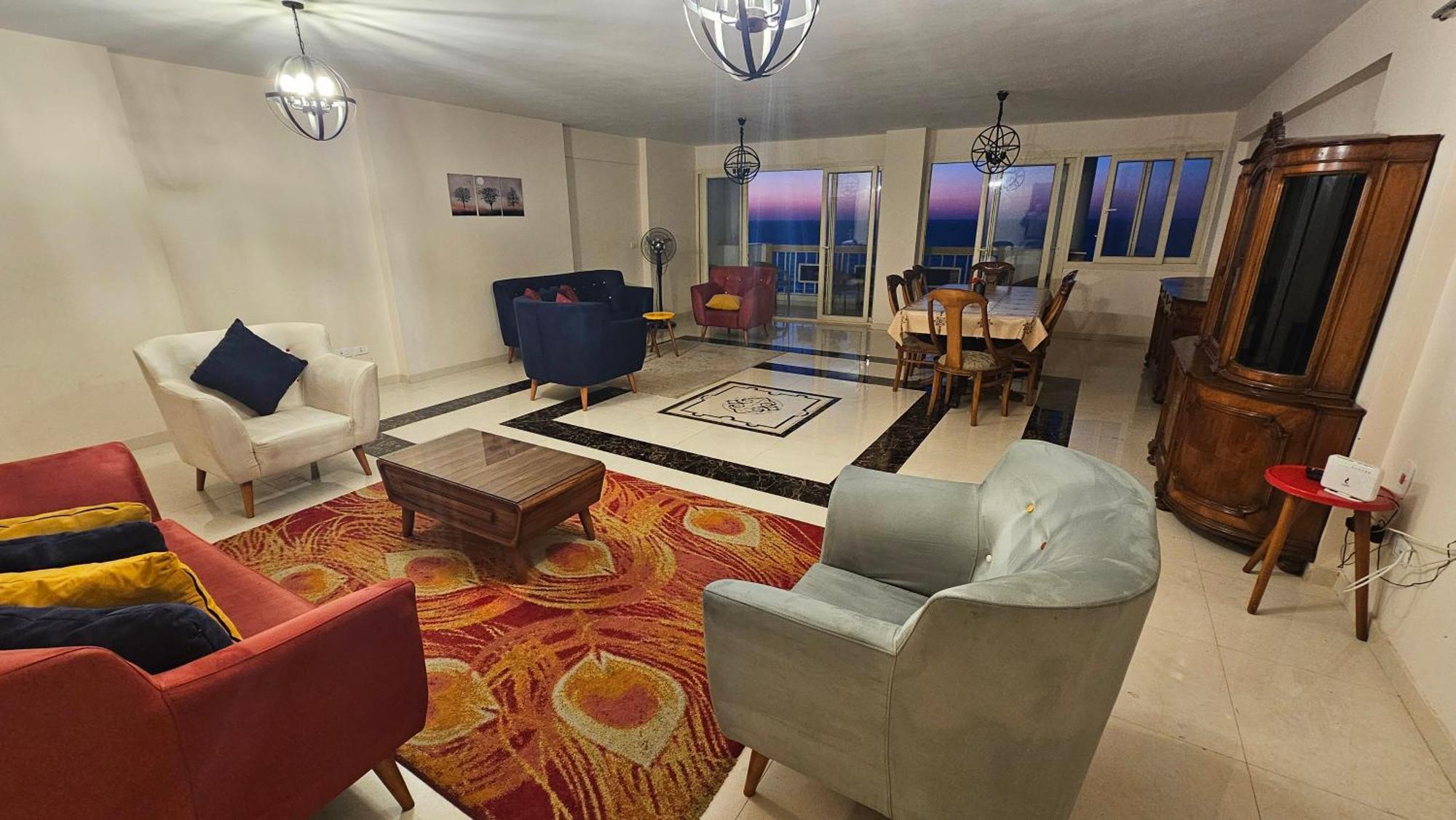 Alex Sea View Apartment - Families Only 亚历山大港 外观 照片